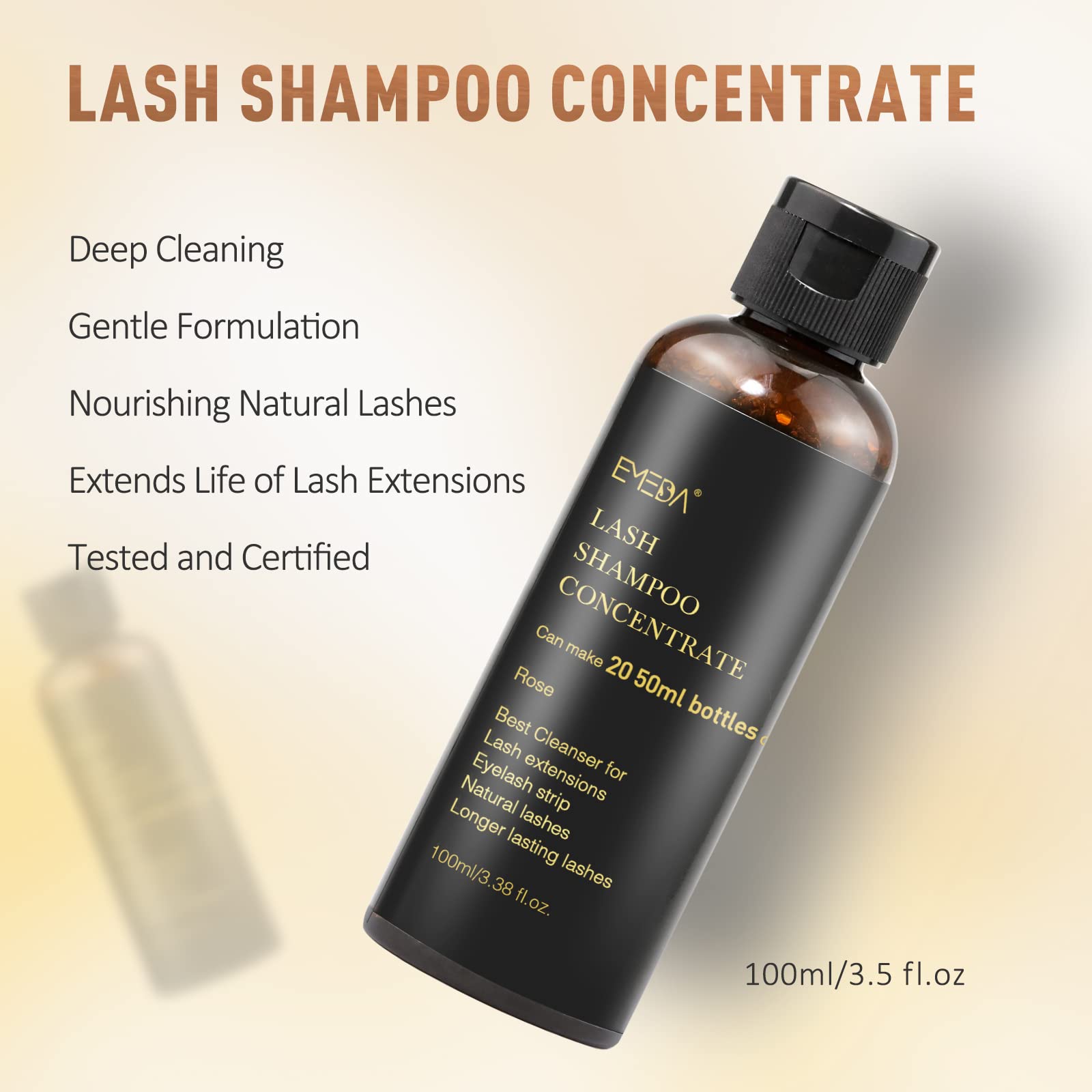 Lash Shampoo Concentrate (100ML)