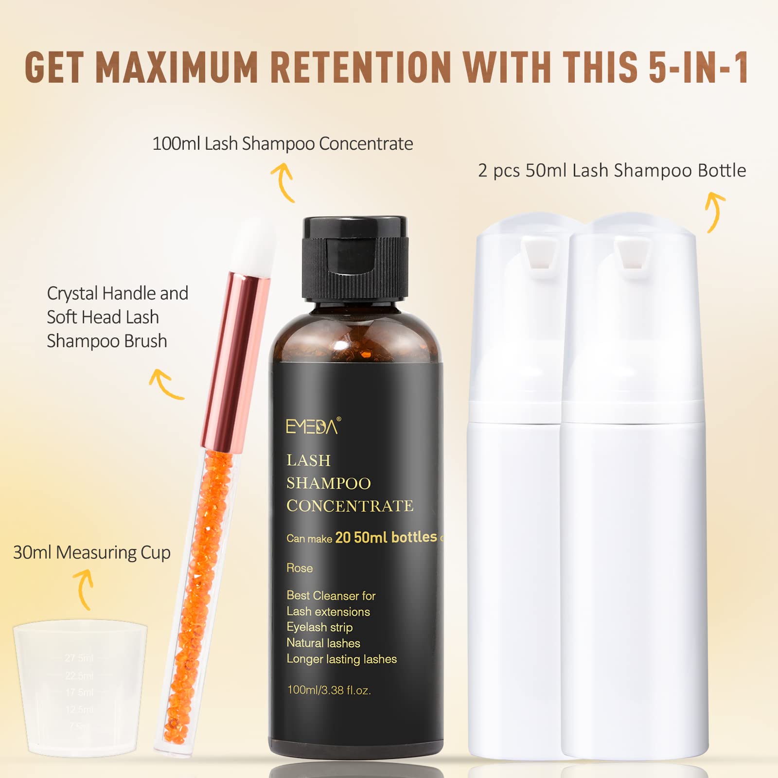 Lash Shampoo Concentrate (100ML)